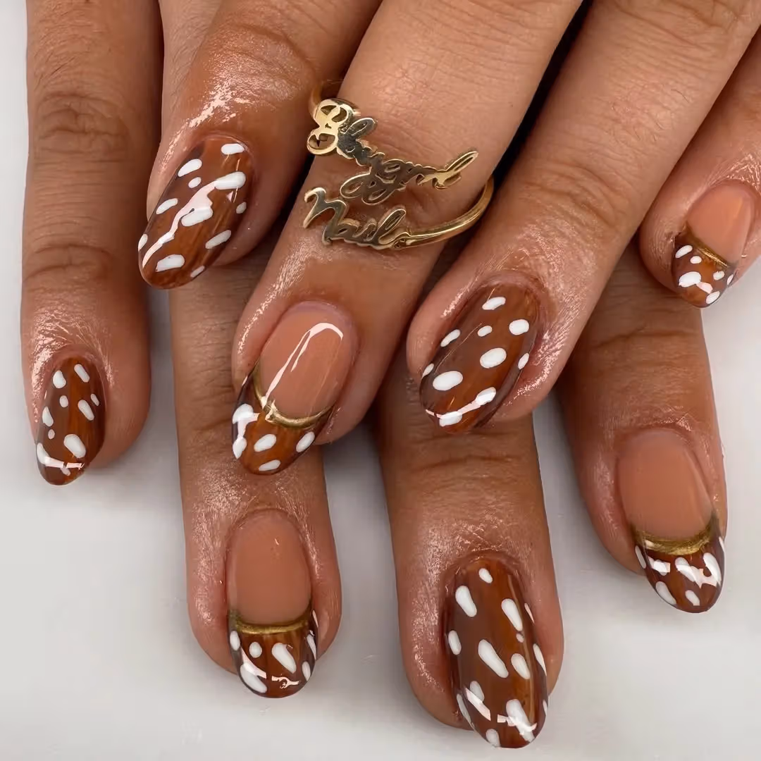 Fawn Nails Are Hitting Our FYP Again