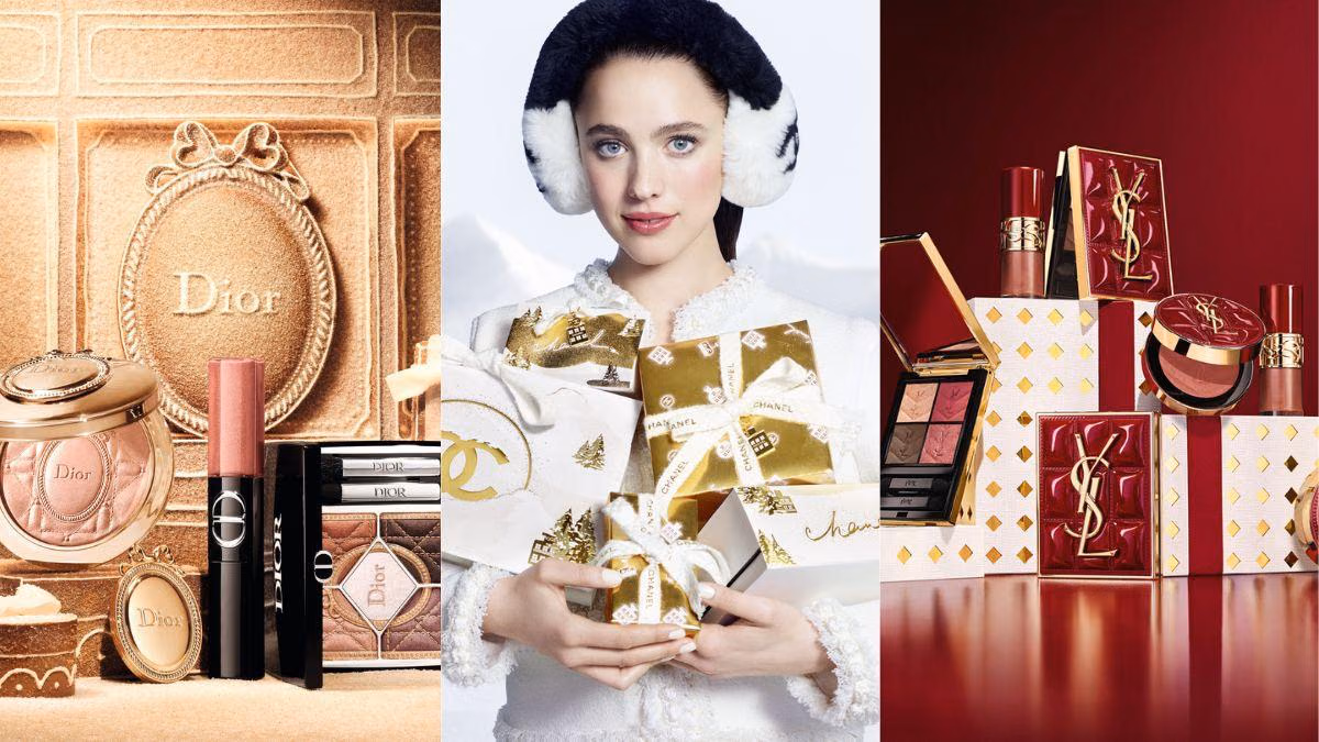 2026 Christmas Makeup Lineup: CHANEL, Dior, YSL Limited Collections Arrive