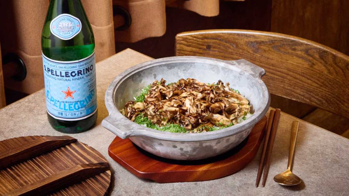 Wok by O'BOND ร้านมิชลิน 1 ดาว จับมือ S.Pellegrino เปิดคอร์ส 'วัฏจักรน้ำ' 11 จาน