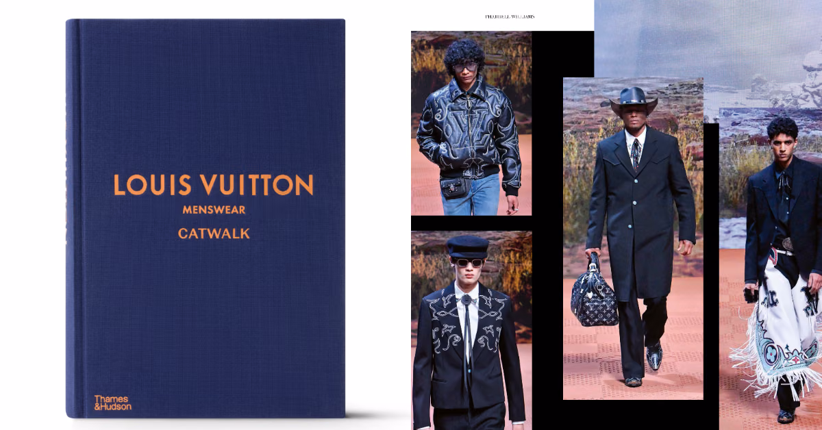 LVメンズコレクションのランウェイを本棚へ：初のメンズウェアCATWALK本
