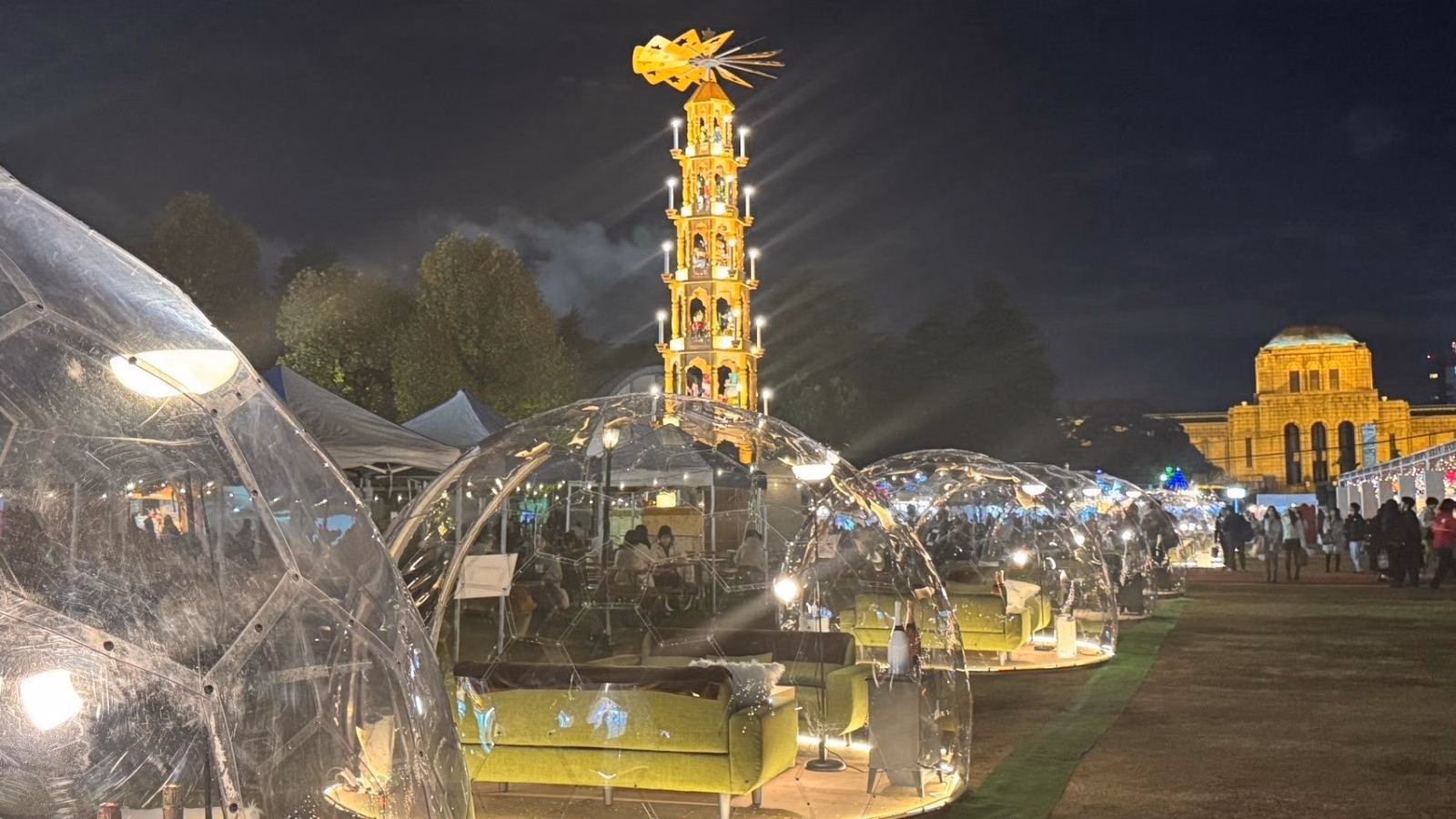Shin-Toyosu Christmas Pyramid and Venue Planning Instructions