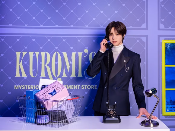 ฉากตะกร้าสินค้าธีม K และ Kuromi
