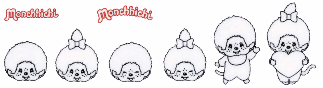 ลายปักเส้นและโลโก้มอนชิชิ
