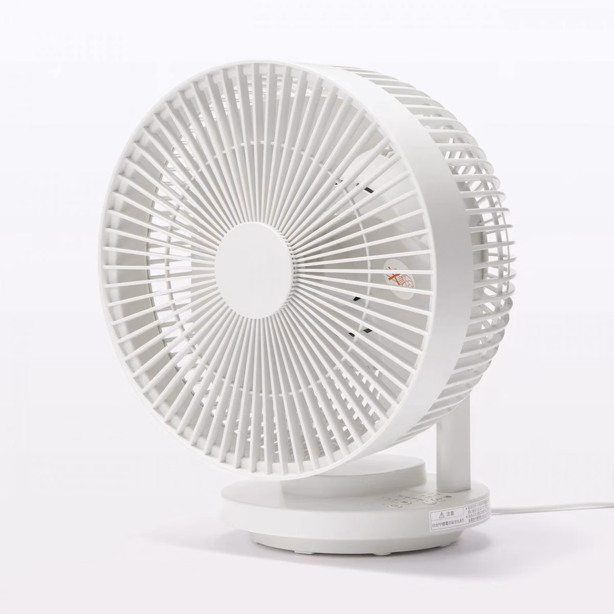 白色循環扇產品正面