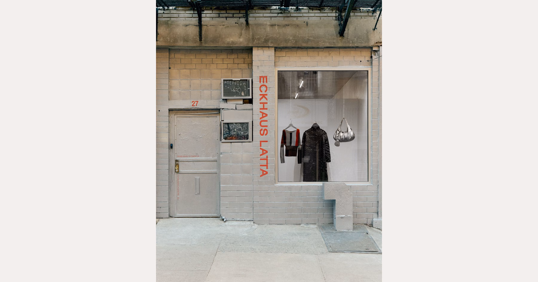 Eckhaus Lattaのニューヨーク新店:Ludlow Streetに服と仕事を集める