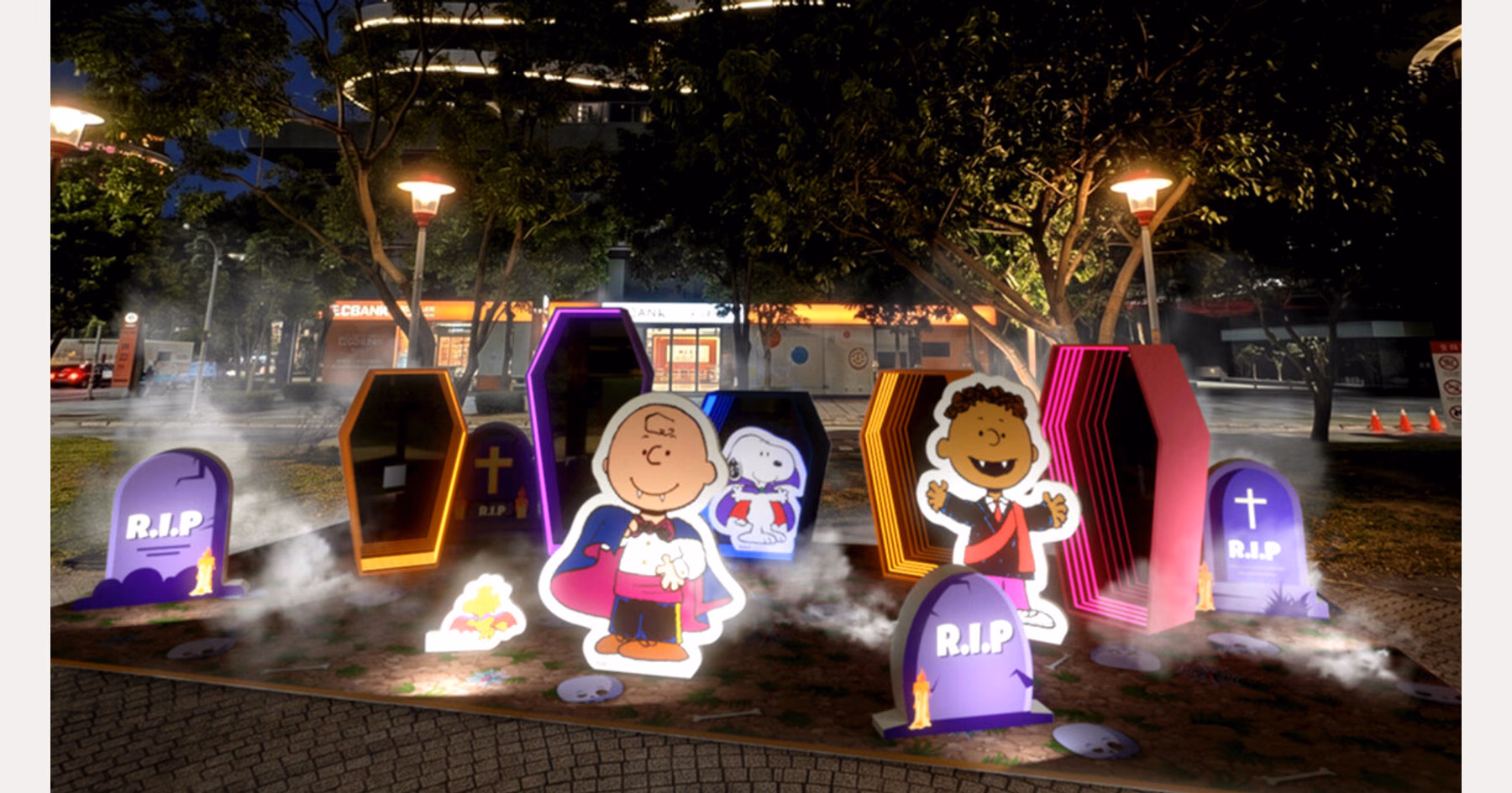 Taoyuan Halloween City Reopens October 25: Snoopy Displays, the Rescheduled Concert and Key Changes
