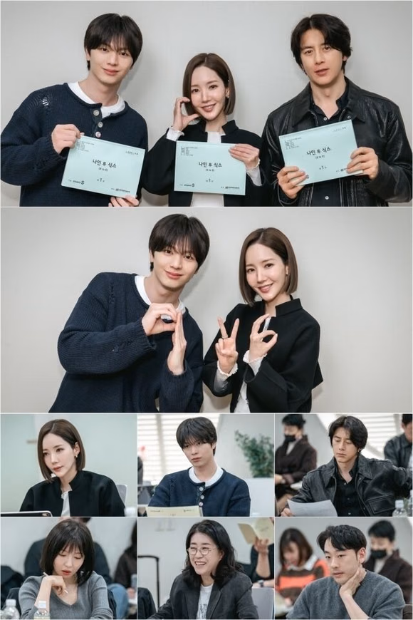 นักแสดง Nine to Six อ่านบทและถ่ายรูปร่วม