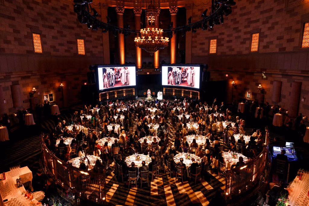 Gotham Hall의 Couture Council 오찬 공간