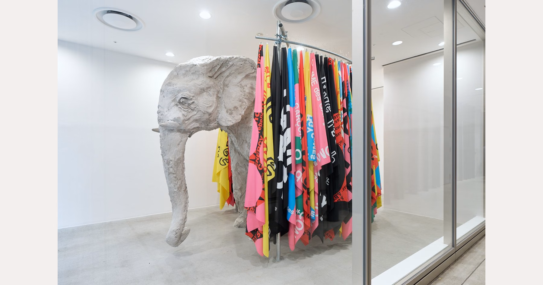 Looking back at Dover Ginza Open House: shells, tarps and objects