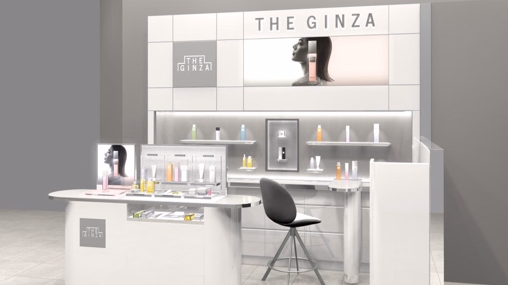 THE GINZA 이세탄 신주쿠 상설 카운터 설계 이미지