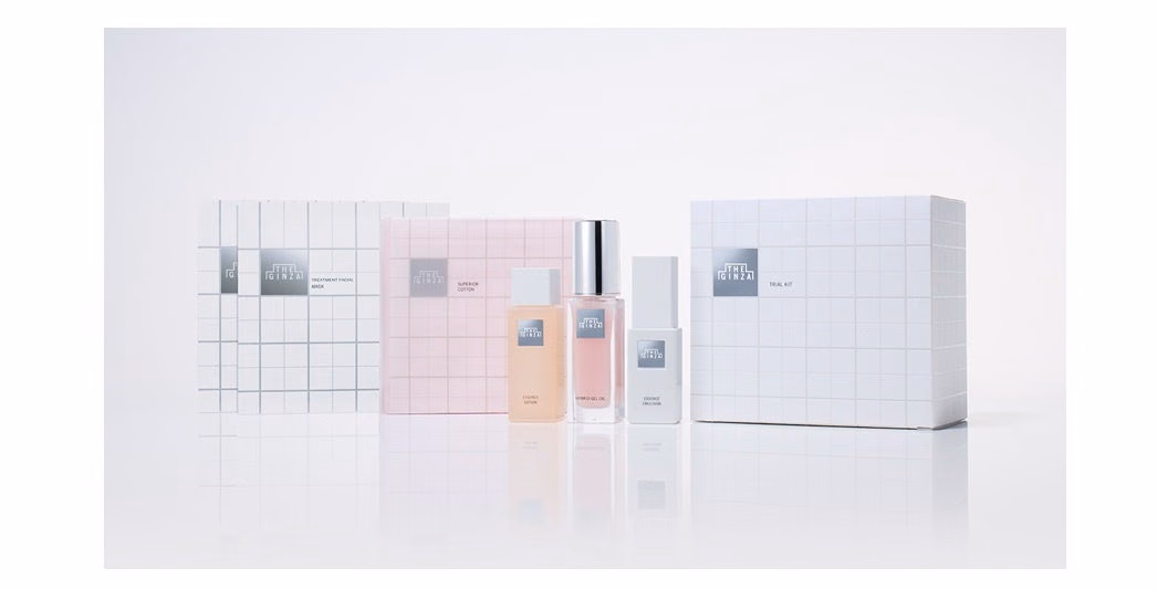 Trial Kit n Ⅱ 얼굴용 제품과 화장솜·마스크 구성