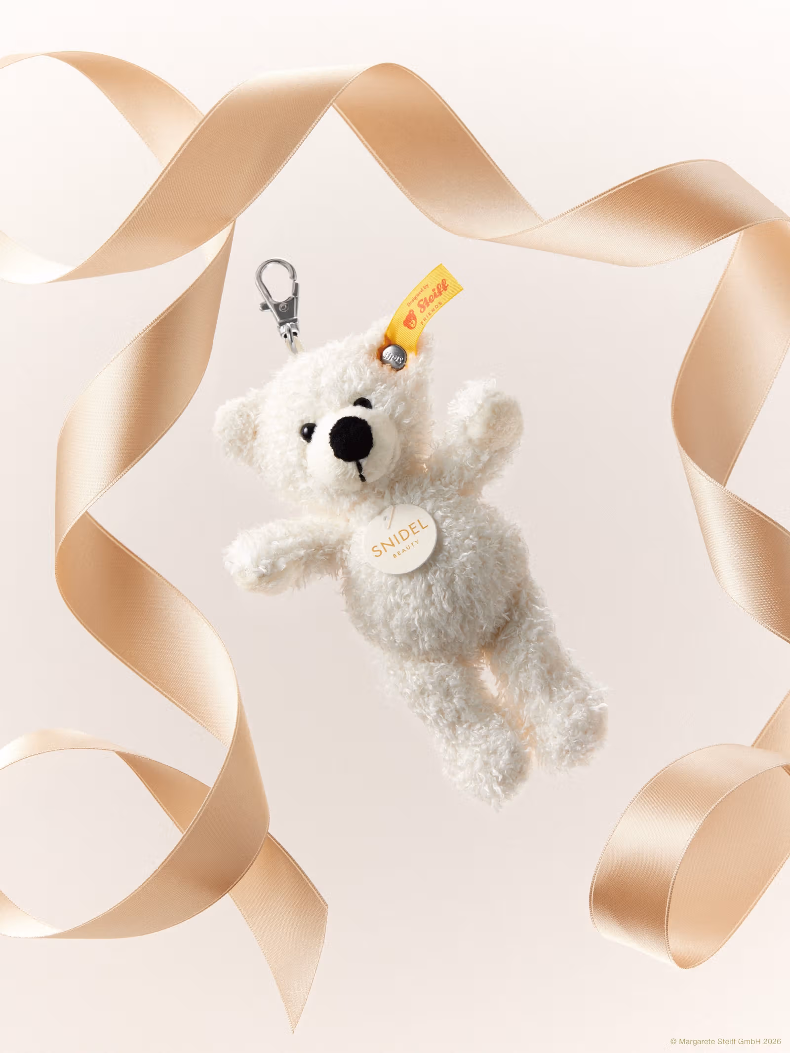 SNIDEL BEAUTY Steiffロッテのキーリング公式商品画像