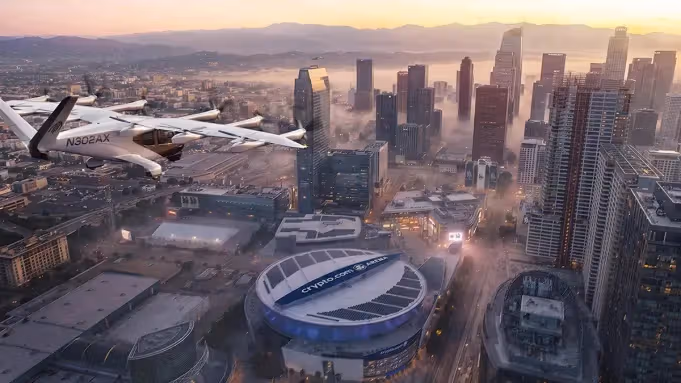 L.A. Live to Get Downtown LA's First Air Taxi Vertiport