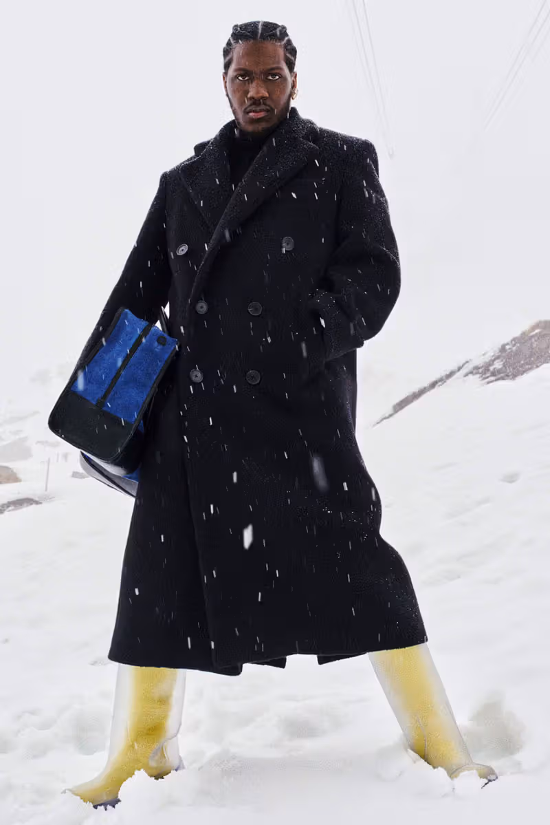從觀眾席到主角:Lil Yachty 這次直接穿進 LOEWE FW26 廣告大片
