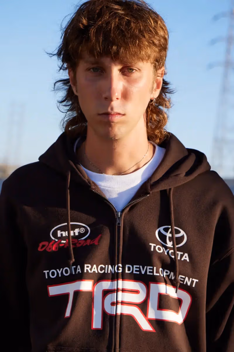HUF 再牽手 Toyota Racing Development，把賽道贊助美學搬進FW26