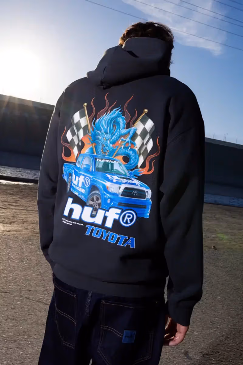 HUF 再牽手 Toyota Racing Development，把賽道贊助美學搬進FW26