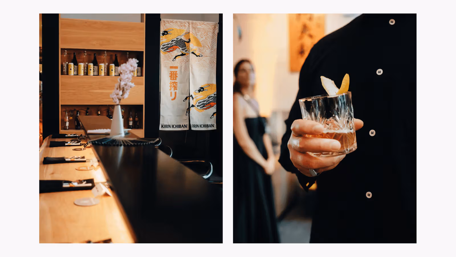 Pick a word, decide your whole meal: Kirin Ichiban's gamble dinner in LA