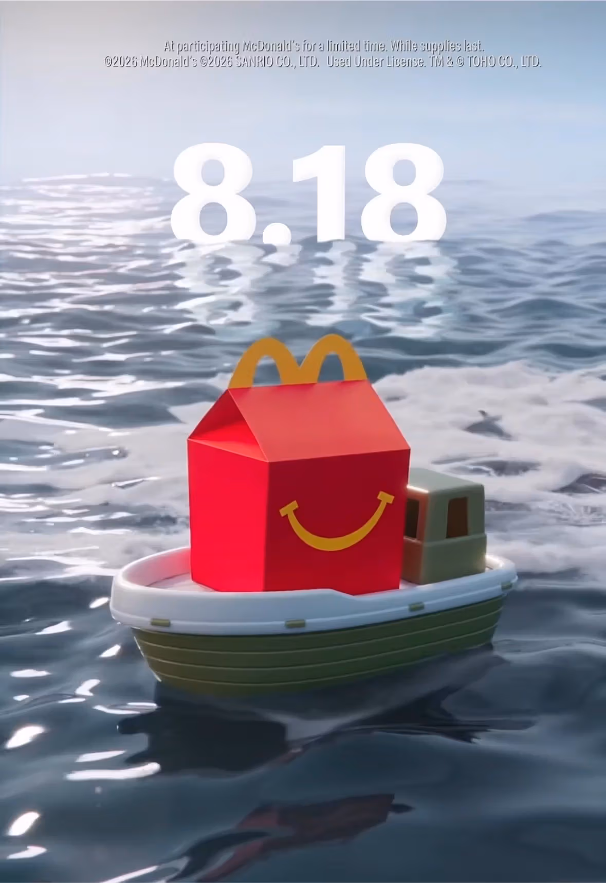 Hello Kitty Suits Up as Godzilla for McDonald's Latest Happy Meal Toy Collab