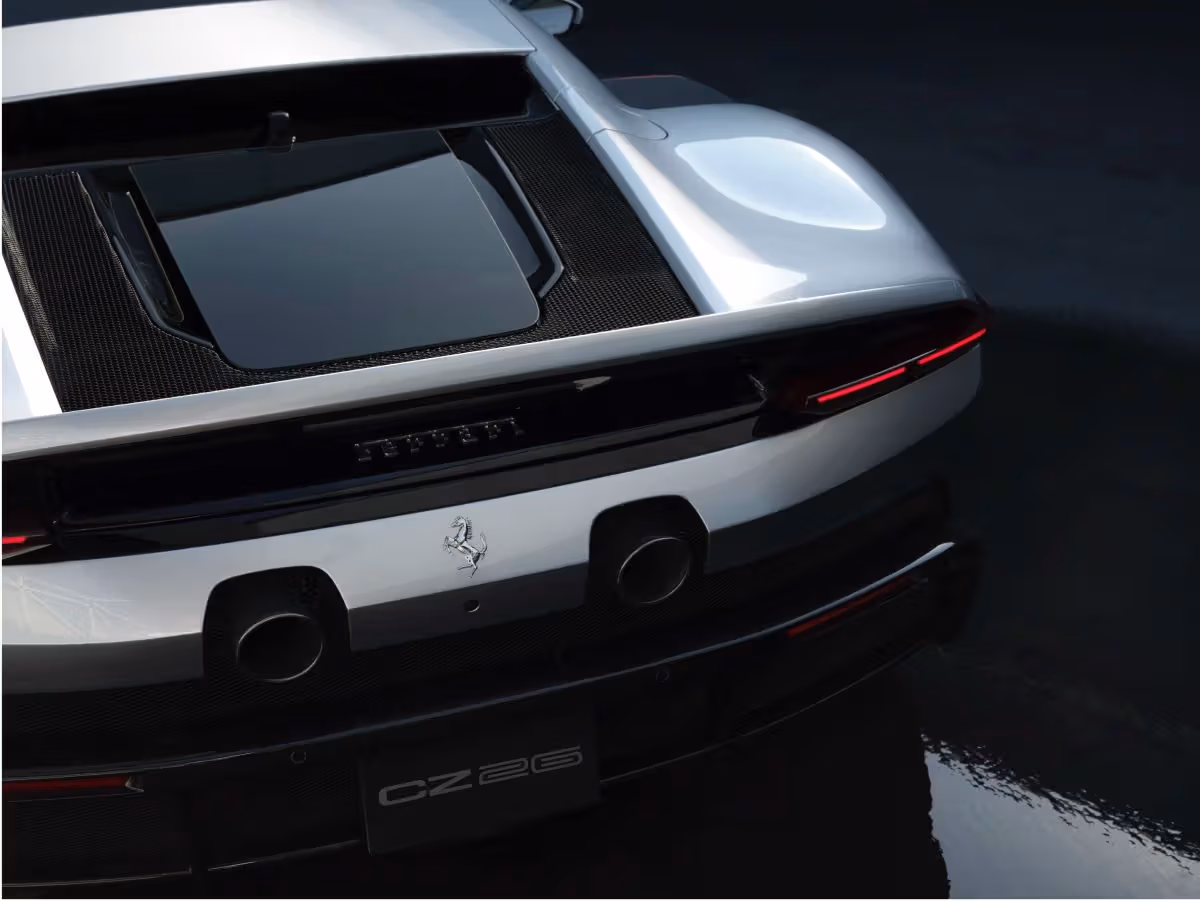 Ferrari One-Off CZ26 蒙特雷亮相：全球唯一，客戶耗時兩年打造