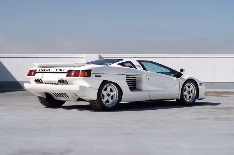 This V16 Supercar Bears Giorgio Moroder's Name But Will Never Hit the Street