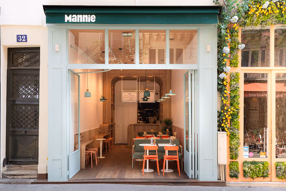 巴黎新店Mannie：甜菜根漢堡不裝成肉，用植物技法做主角