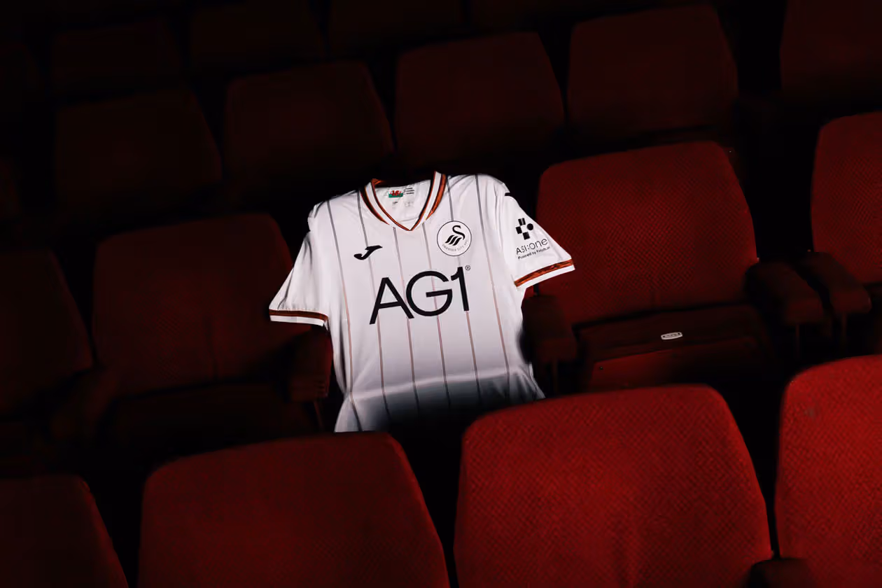 AG1胸口廣告換成保健品牌，Swansea City AFC想證明球衣不必只賣酒和博弈