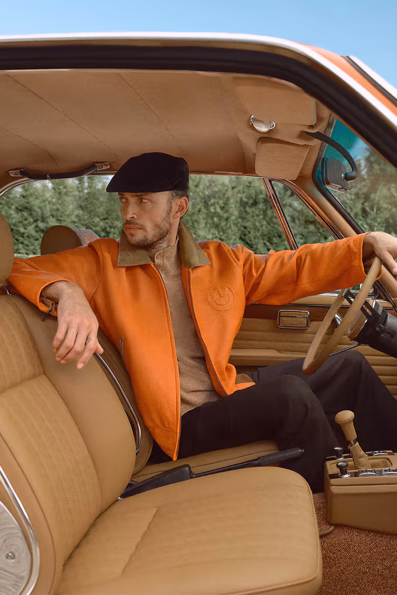Kith x BMW第四章：從一台橘色老車，長出一整季衣服