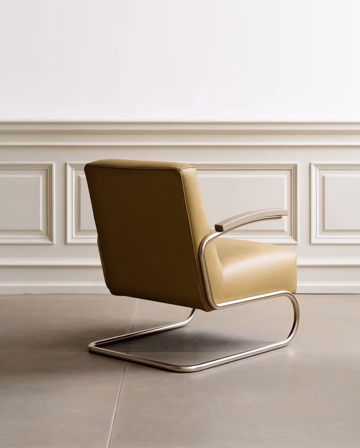 Jil Sander 這次沒改設計，只是把 Thonet 的線條磨得更柔軟
