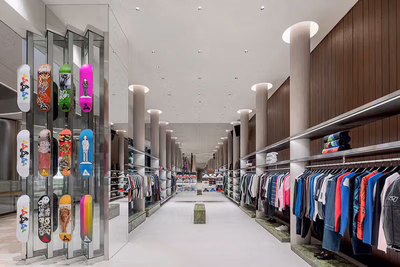 Palace Skateboards首爾第三店選址樂天世界塔,設計靈感取自宗廟
