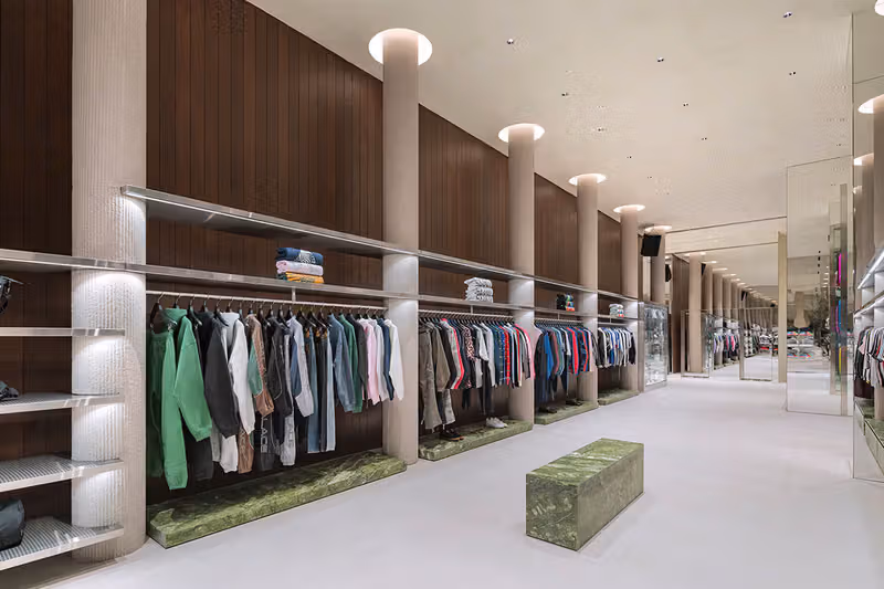 Palace Skateboards首爾第三店選址樂天世界塔,設計靈感取自宗廟