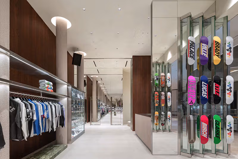 Palace Skateboards首爾第三店選址樂天世界塔,設計靈感取自宗廟