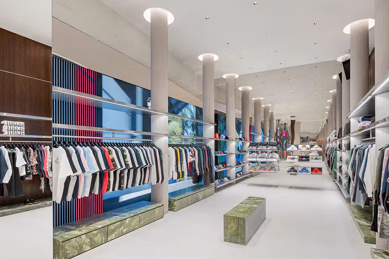 Palace Skateboards首爾第三店選址樂天世界塔,設計靈感取自宗廟