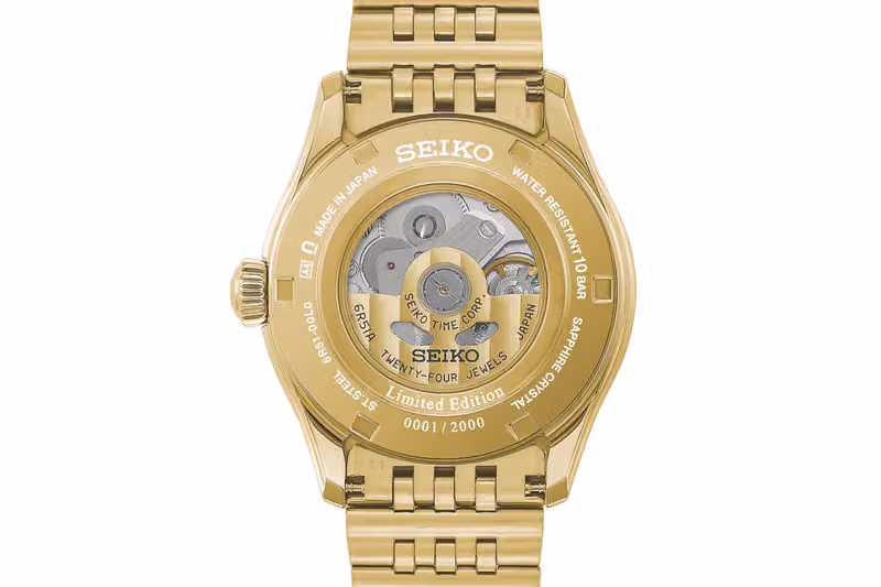 Seiko 把黑松樹皮的粗糙感做進錶盤，這次跟盆栽職人聯手