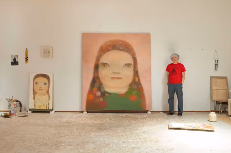 奈良美智加盟 David Zwirner，紐約雙展玩尺寸的心理術