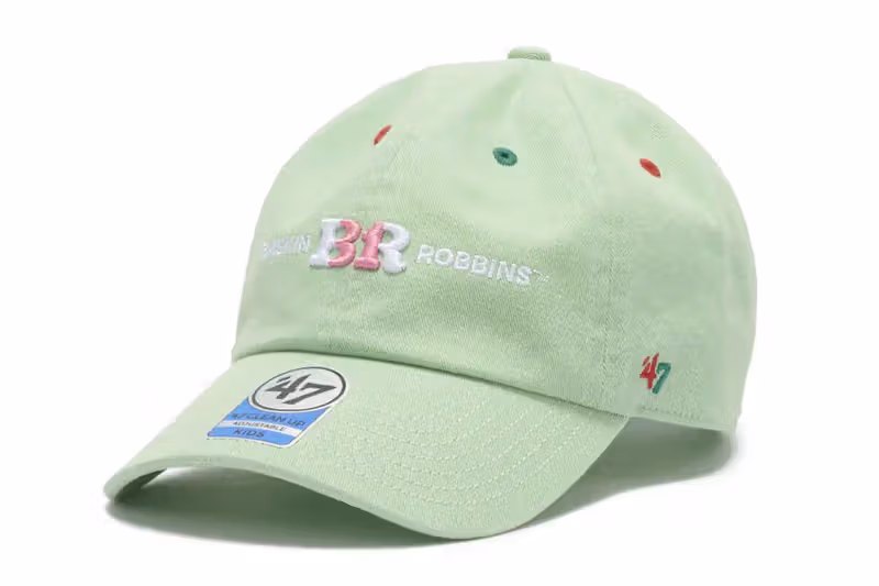 '47 和 Baskin-Robbins 首度聯名，把 Love Potion 31 做成一頂帽子