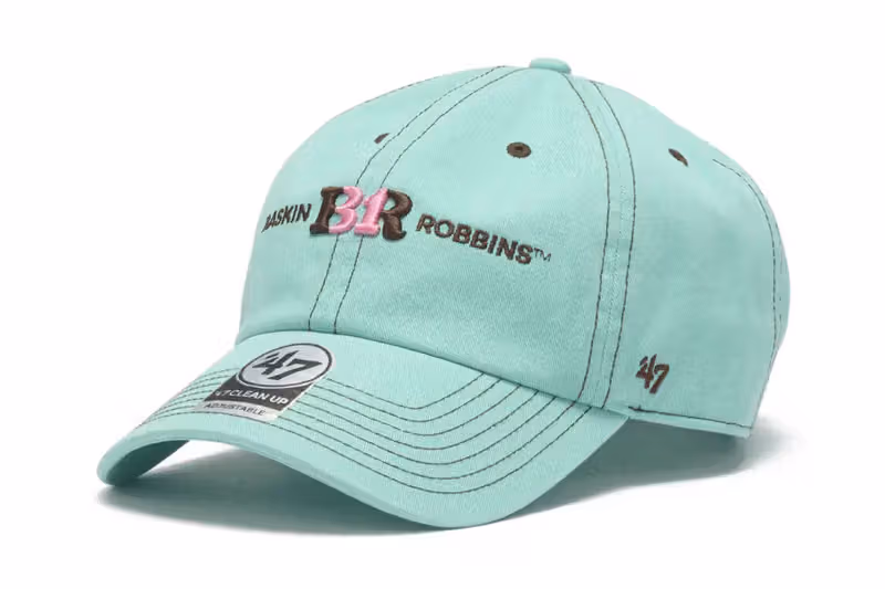 '47 和 Baskin-Robbins 首度聯名，把 Love Potion 31 做成一頂帽子
