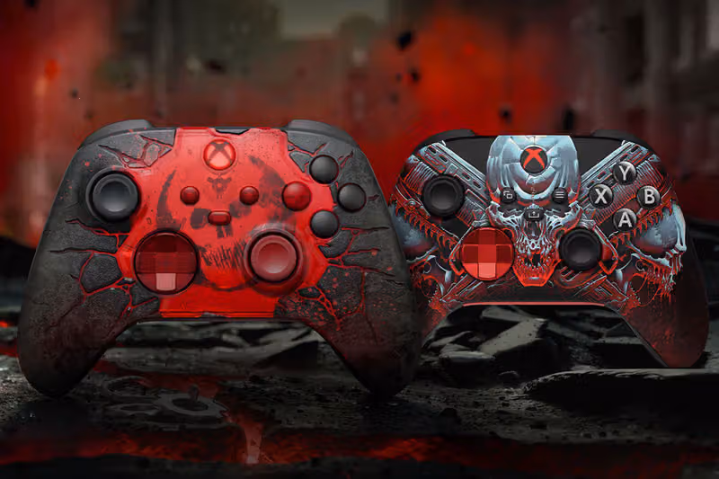 Xbox แกะสลักสมรภูมิ《Gears of War: E-Day》ลงบนจอย เปิดตัว 2 ดีไซน์เดิมพันความรู้สึกคนละแบบ